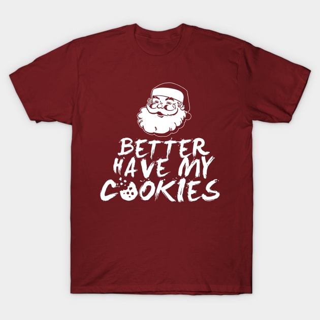 Santa's Cookies T-Shirt by NovaTeeShop